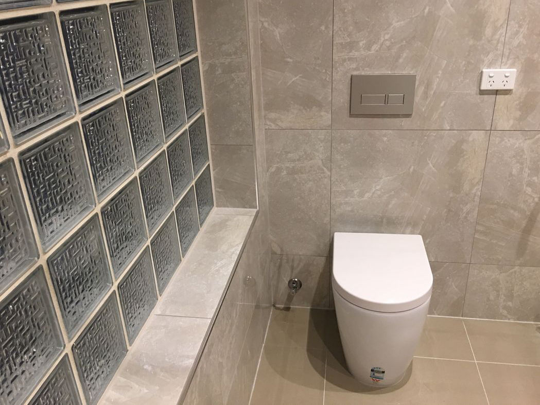 In wall toilet - to save space